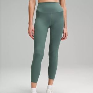 NWT lululemon Wunder Train High-Rise Tight Pockets 25" MEFO MEDIUM FOREST 14